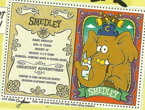 Capn Crunch Smedley character card